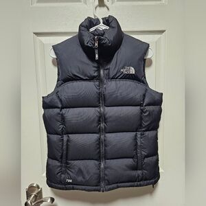 The North Face Black Puffer Vest